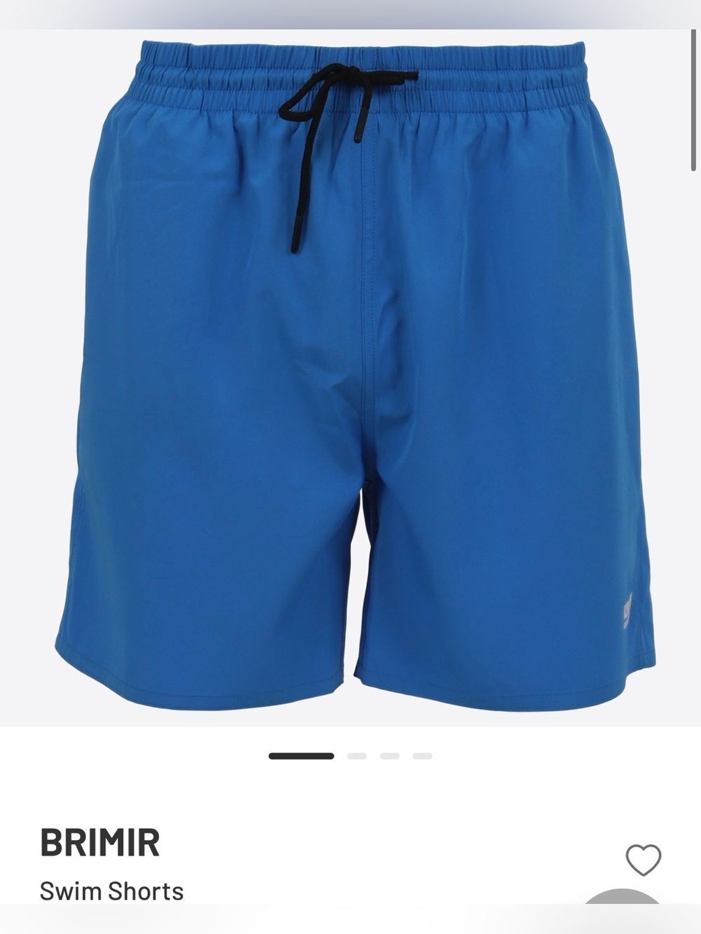 Icewear Brimir swim shorts in blue medium